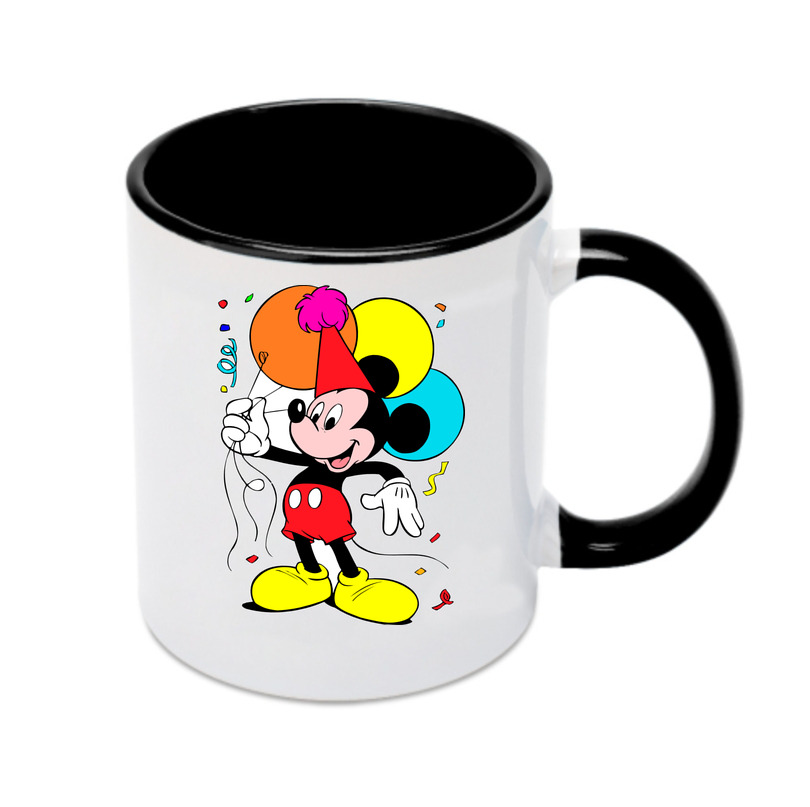 （画像用） ミッキーマウス Mickey Mouse カラーマグカップ