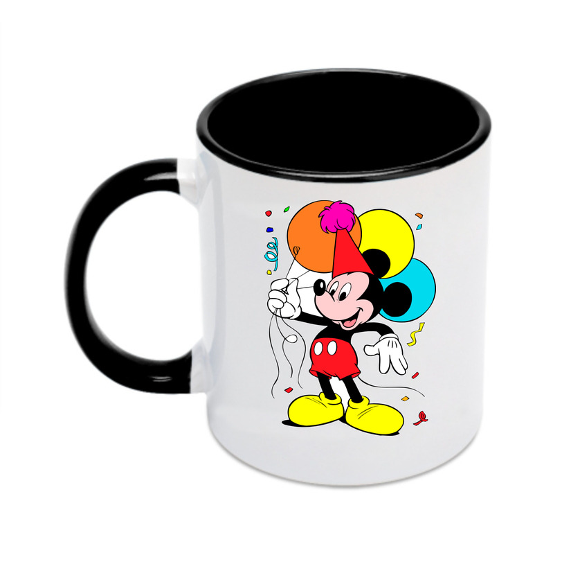 （画像用） ミッキーマウス Mickey Mouse カラーマグカップ