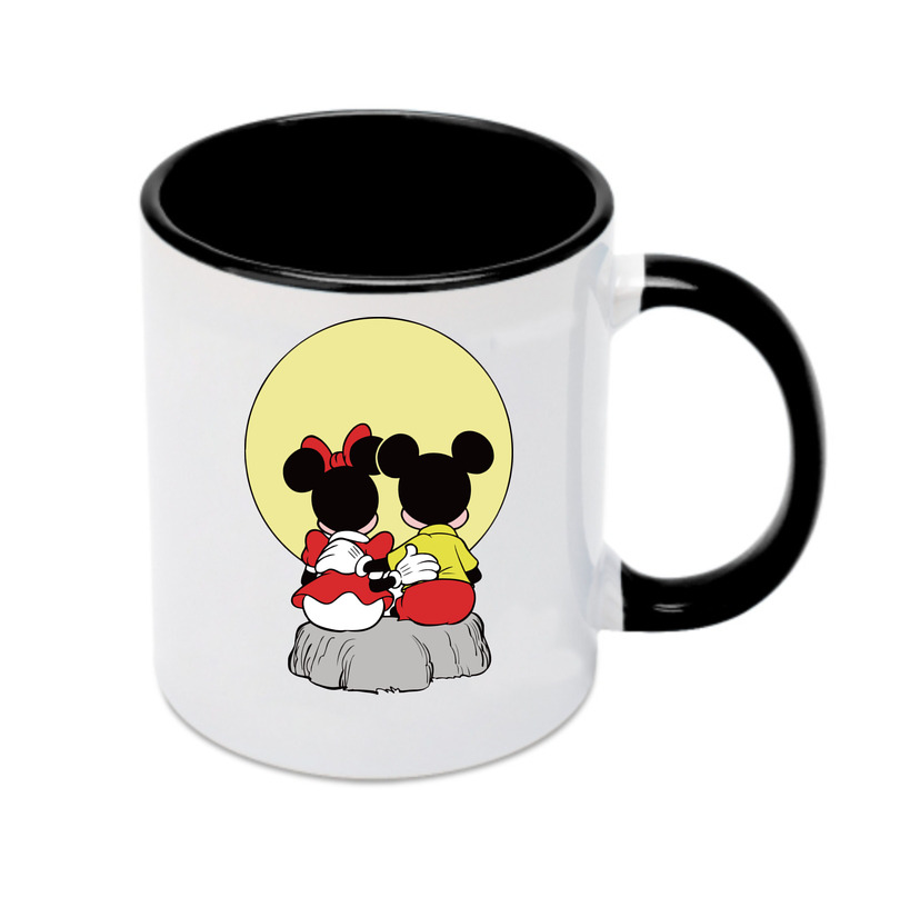 （画像用） ミッキーマウス Mickey Mouse カラーマグカップ