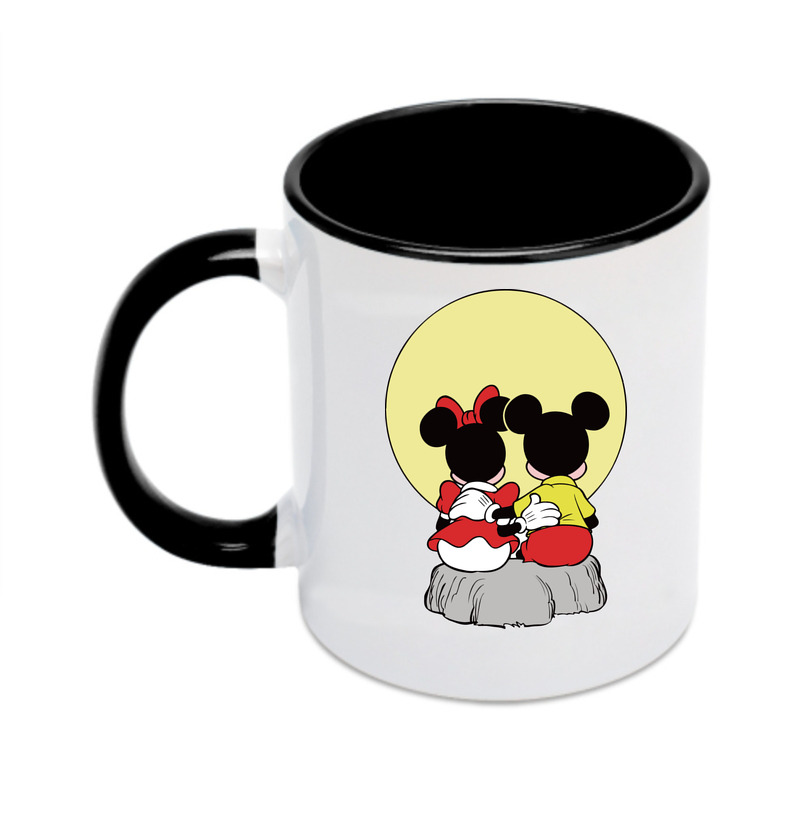 （画像用） ミッキーマウス Mickey Mouse カラーマグカップ