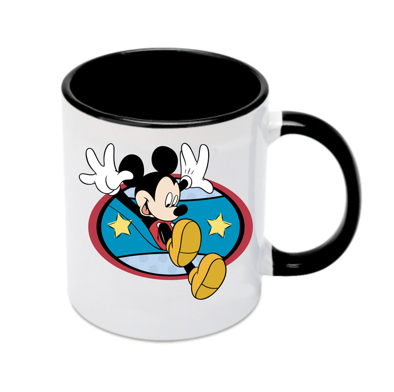 （画像用） ミッキーマウス Mickey Mouse カラーマグカップ