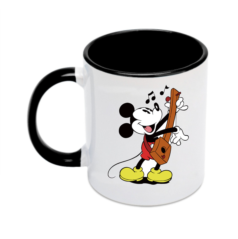 （画像用） ミッキーマウス Mickey Mouse カラーマグカップ