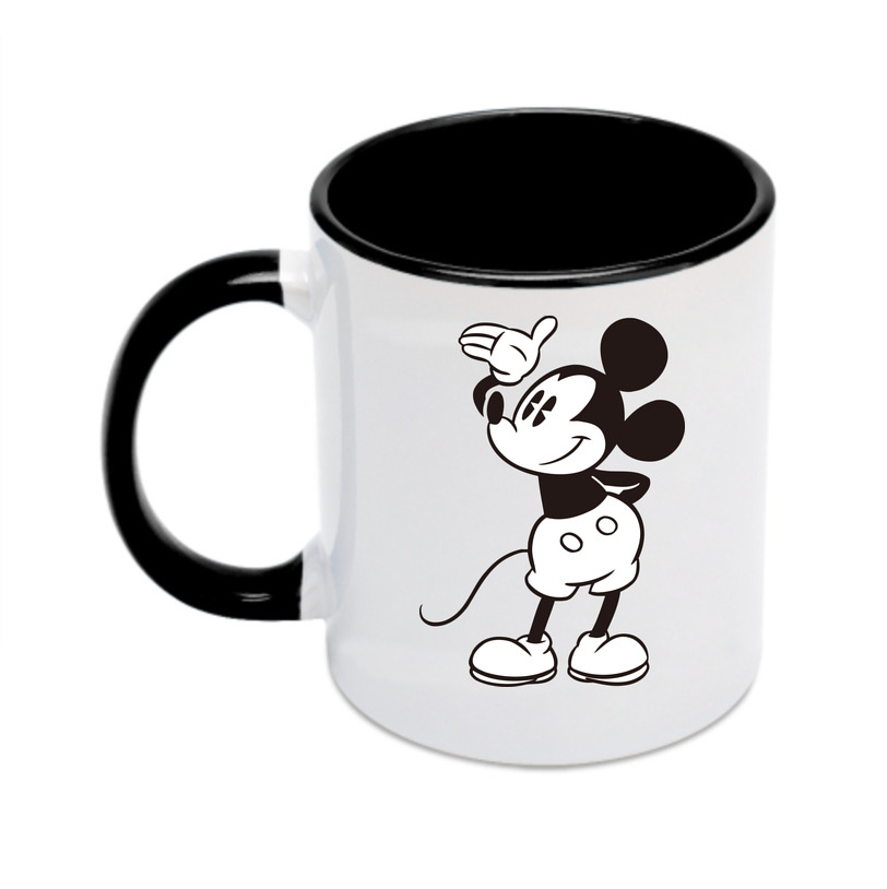 ミッキーマウス Mickey Mouse カラーマグカップ