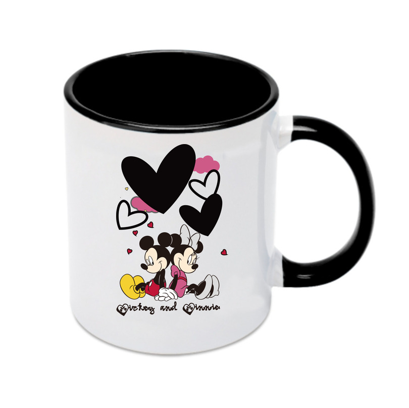 （画像用） ミッキーマウス Mickey Mouse カラーマグカップ