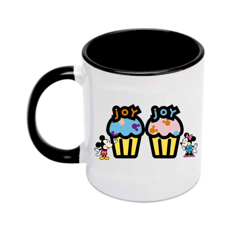 （画像用） ミッキーマウス Mickey Mouse カラーマグカップ