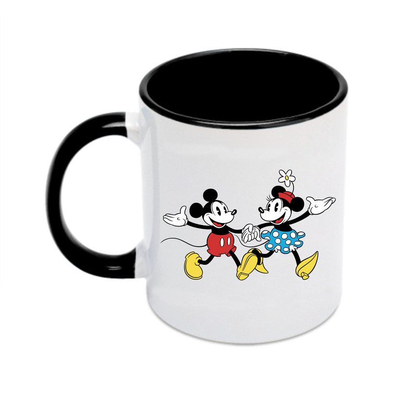 （画像用） ミッキーマウス Mickey Mouse カラーマグカップ