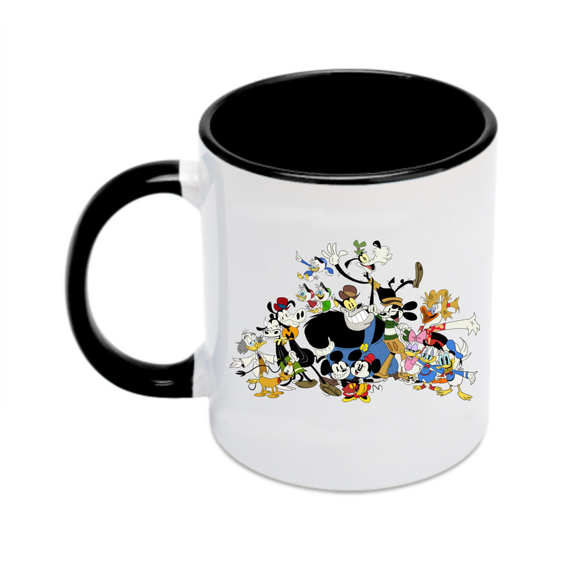 （画像用） ミッキーマウス Mickey Mouse カラーマグカップ