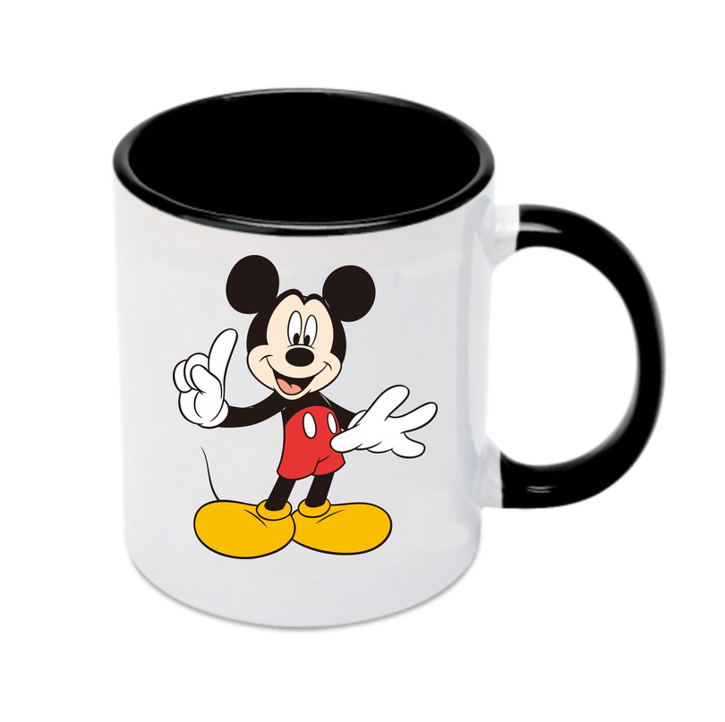 （画像用） ミッキーマウス Mickey Mouse カラーマグカップ