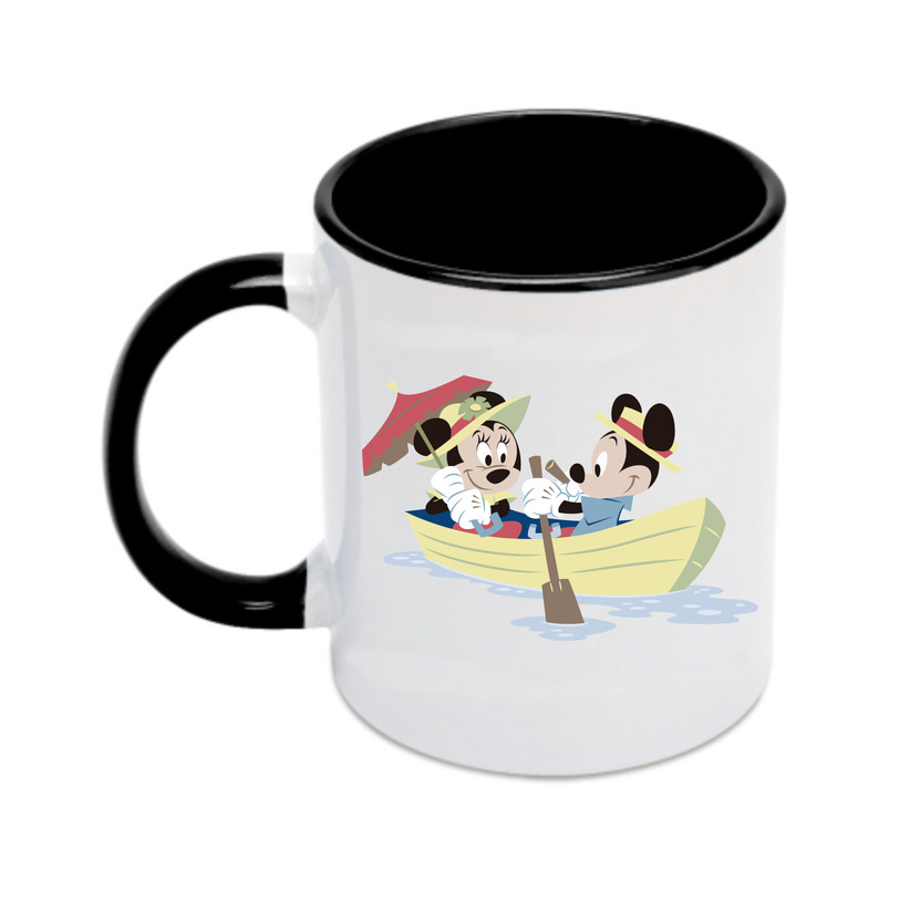 （画像用） ミッキーマウス Mickey Mouse カラーマグカップ