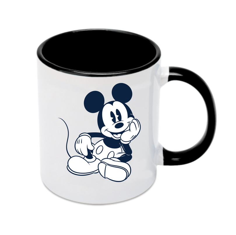 （画像用） ミッキーマウス Mickey Mouse カラーマグカップ