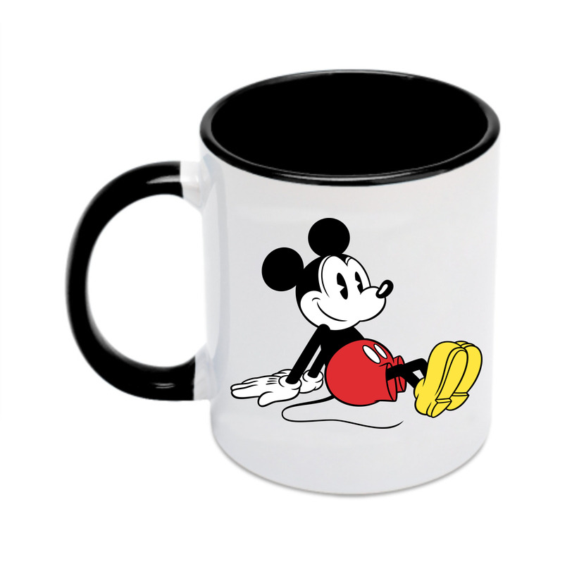 ミッキーマウス Mickey Mouse カラーマグカップ