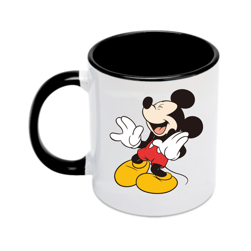 （画像用） ミッキーマウス Mickey Mouse カラーマグカップ
