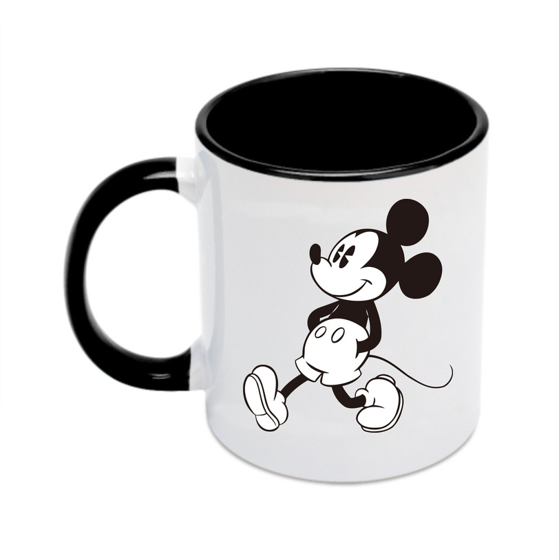 ミッキーマウス Mickey Mouse カラーマグカップ