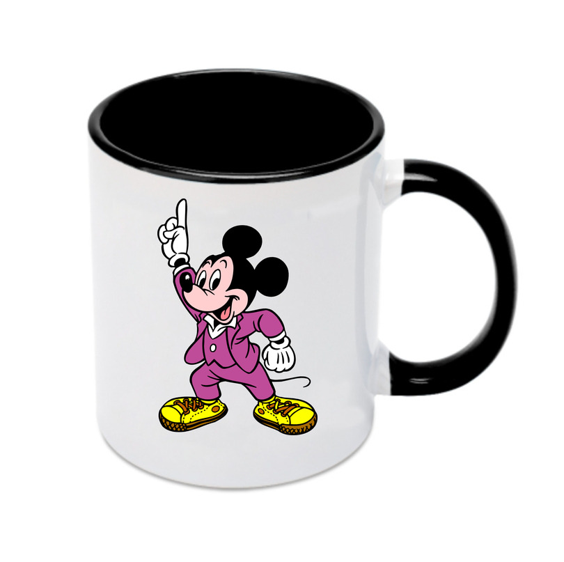 （画像用） ミッキーマウス Mickey Mouse カラーマグカップ