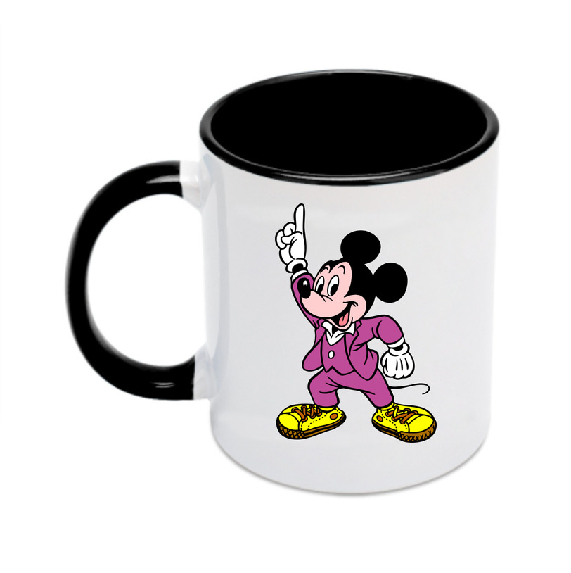 （画像用） ミッキーマウス Mickey Mouse カラーマグカップ