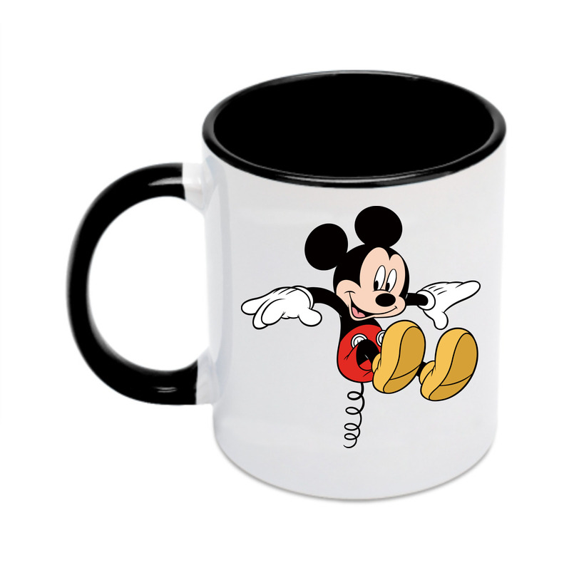 （画像用） ミッキーマウス Mickey Mouse カラーマグカップ