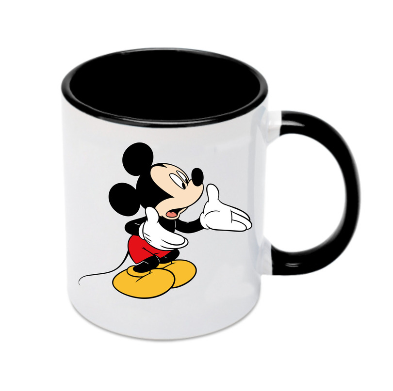 ミッキーマウス Mickey Mouse カラーマグカップ