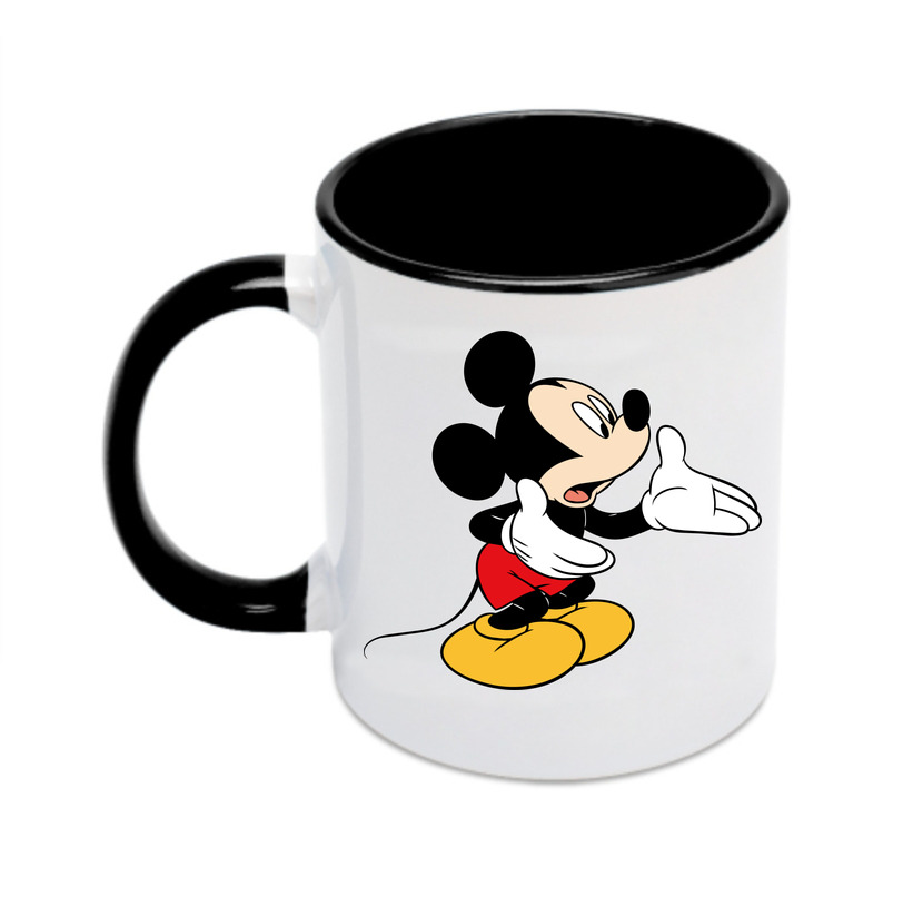 ミッキーマウス Mickey Mouse カラーマグカップ