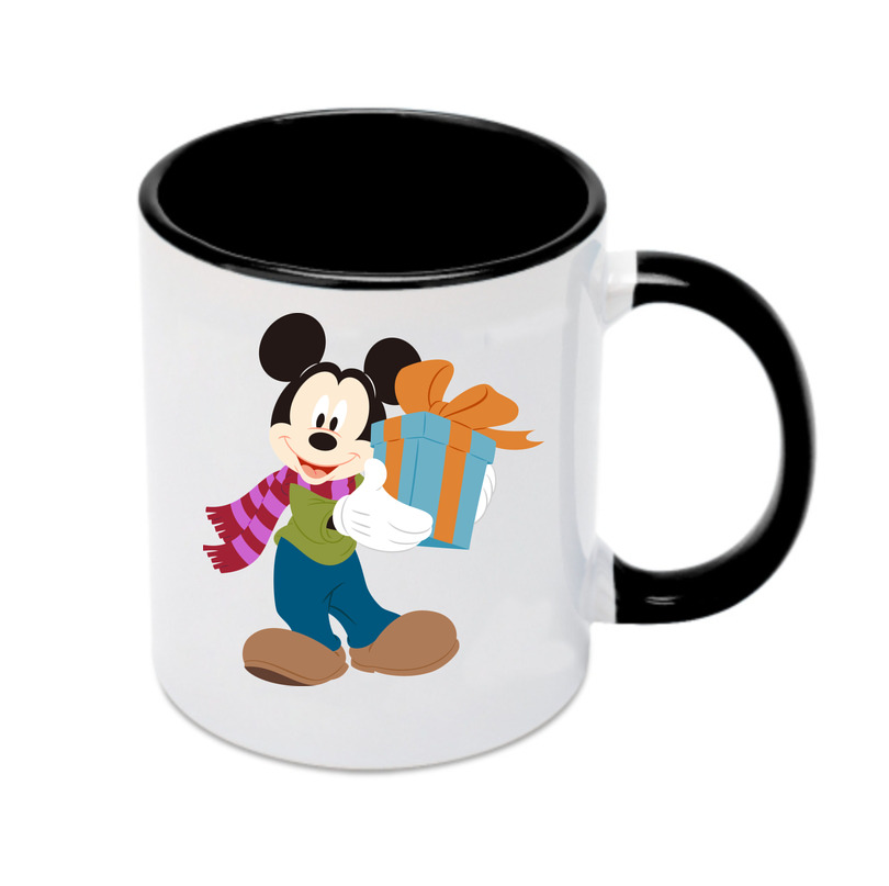 （画像用） ミッキーマウス Mickey Mouse カラーマグカップ