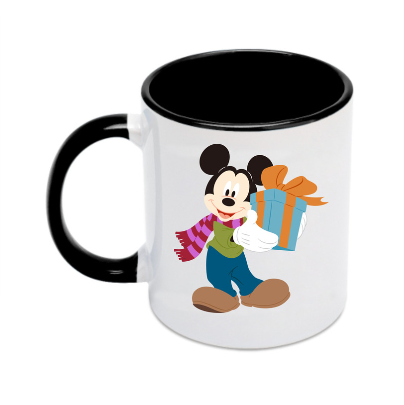 （画像用） ミッキーマウス Mickey Mouse カラーマグカップ