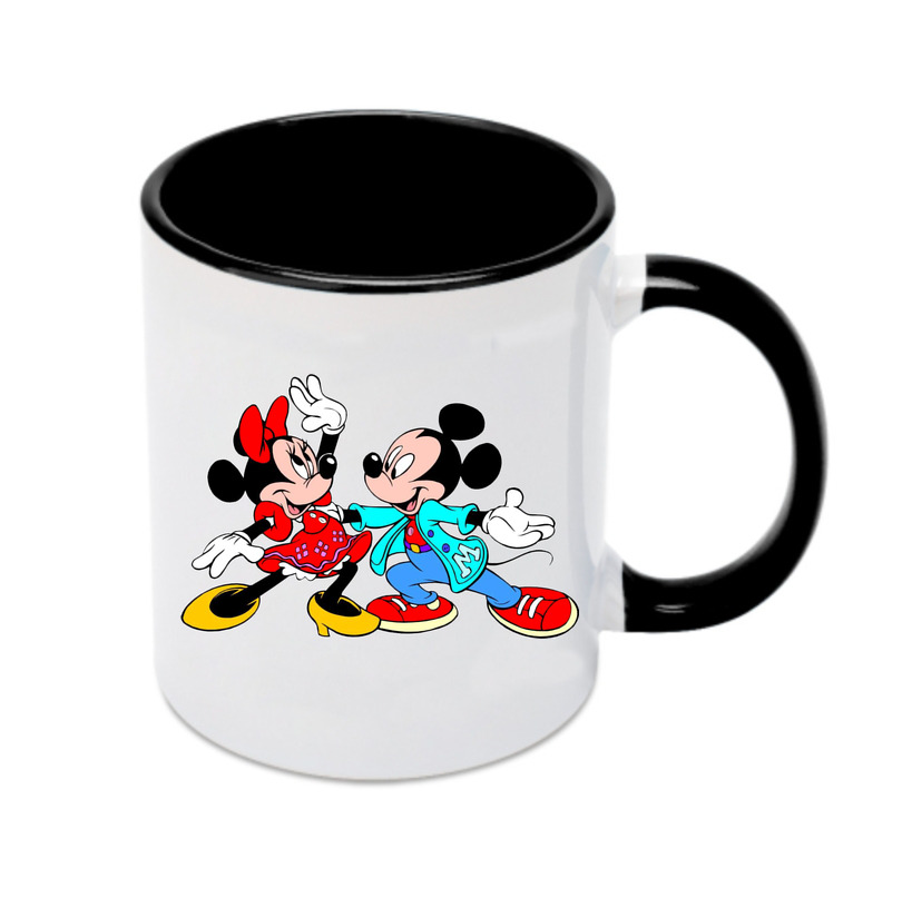 （画像用） ミッキーマウス Mickey Mouse カラーマグカップ