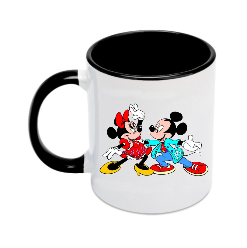 （画像用） ミッキーマウス Mickey Mouse カラーマグカップ