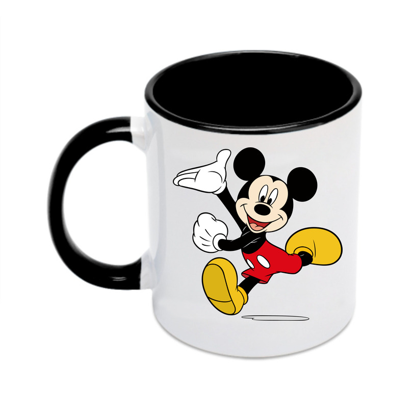 （画像用） ミッキーマウス Mickey Mouse カラーマグカップ