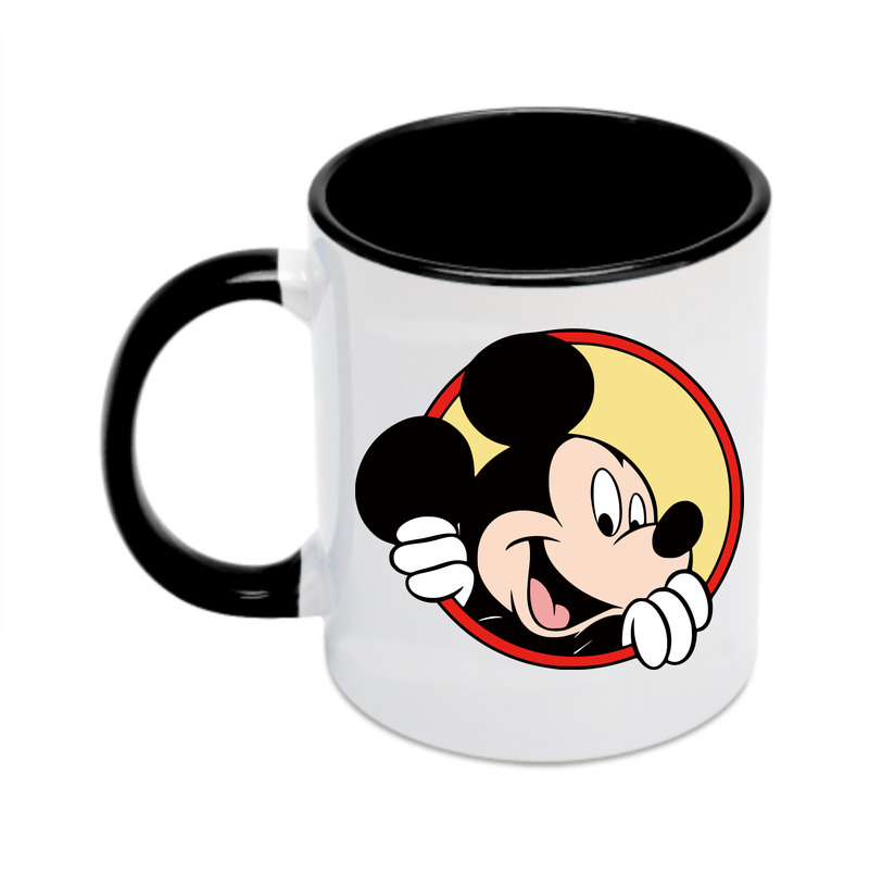 （画像用） ミッキーマウス Mickey Mouse カラーマグカップ