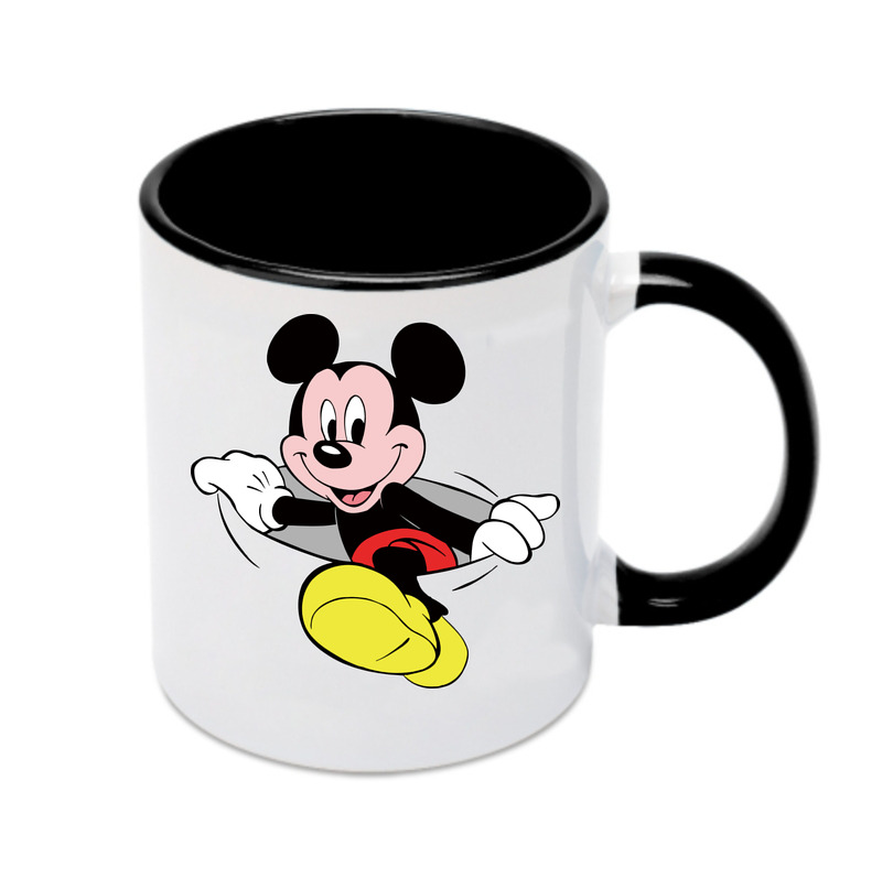 （画像用） ミッキーマウス Mickey Mouse カラーマグカップ
