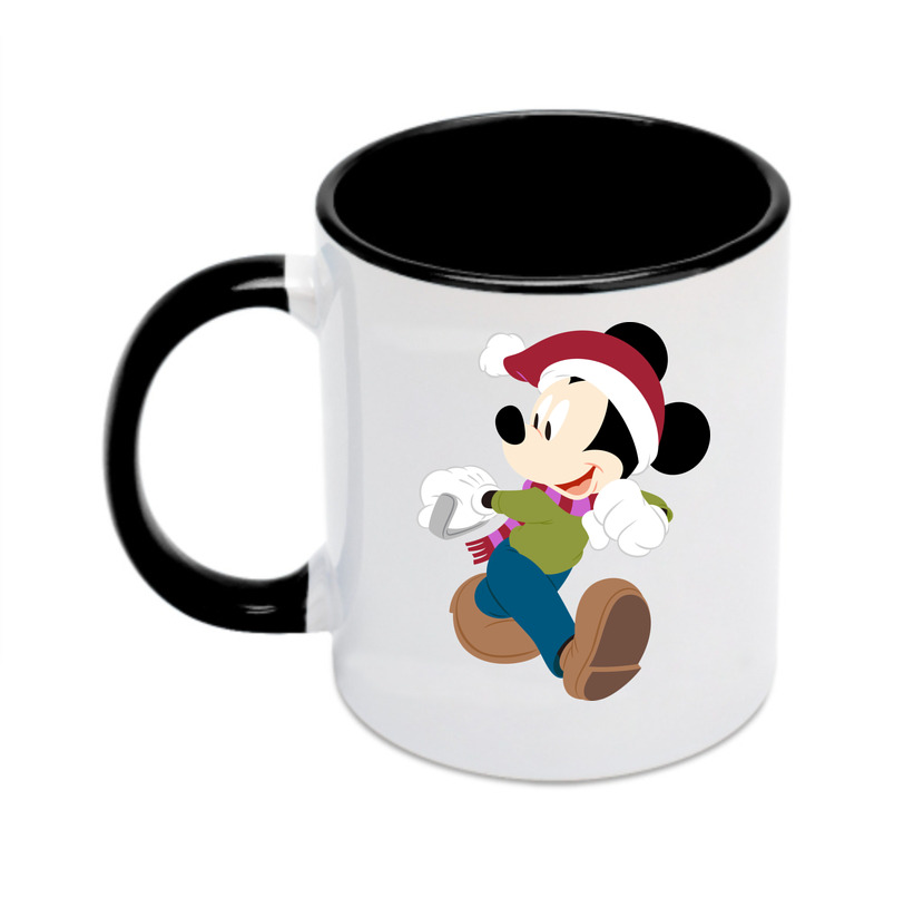 （画像用） ミッキーマウス Mickey Mouse カラーマグカップ