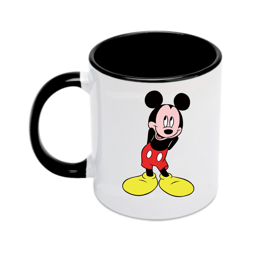 ミッキーマウス Mickey Mouse カラーマグカップ