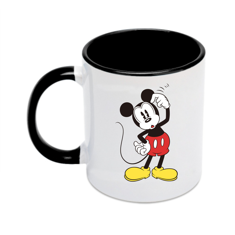 （画像用） ミッキーマウス Mickey Mouse カラーマグカップ