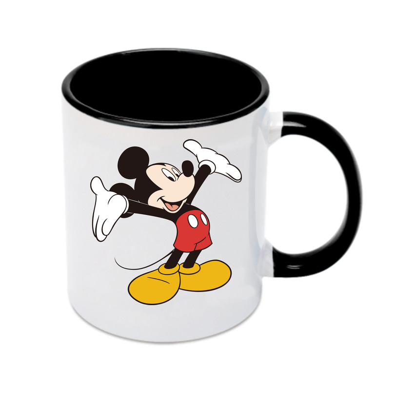 （画像用） ミッキーマウス Mickey Mouse カラーマグカップ