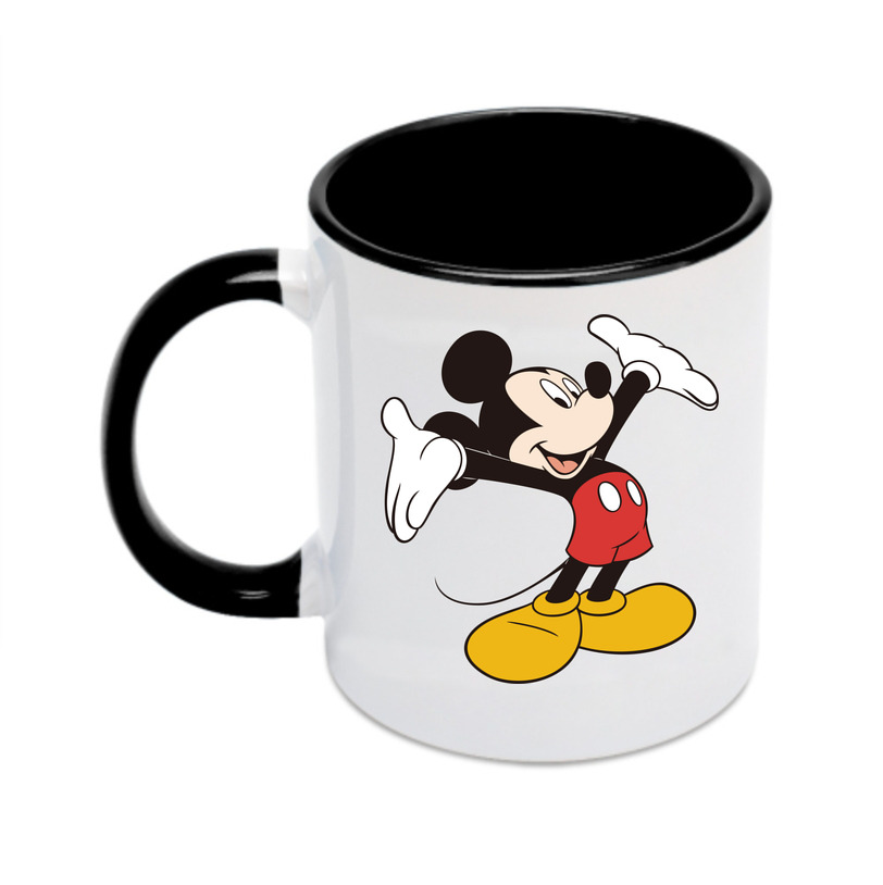 （画像用） ミッキーマウス Mickey Mouse カラーマグカップ