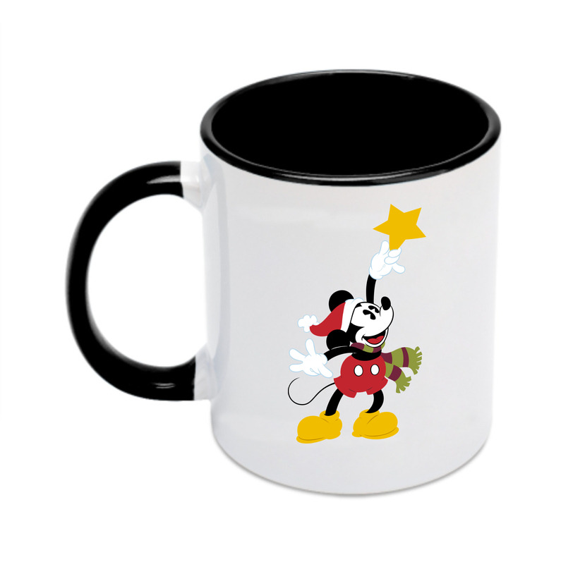 ミッキーマウス Mickey Mouse カラーマグカップ