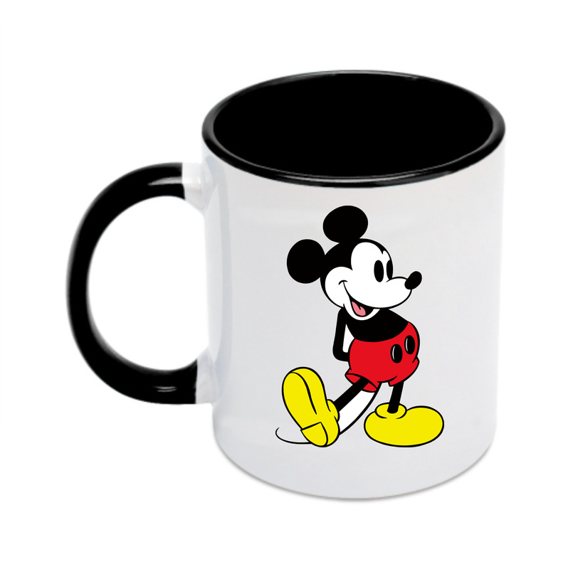 （画像用） ミッキーマウス Mickey Mouse カラーマグカップ