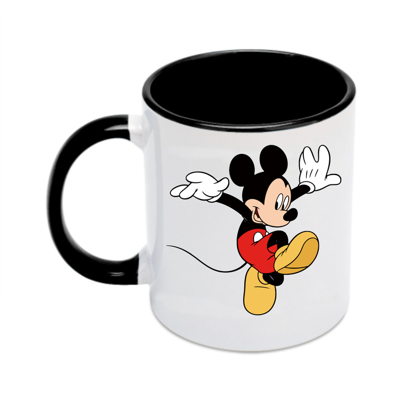 ミッキーマウス Mickey Mouse カラーマグカップ