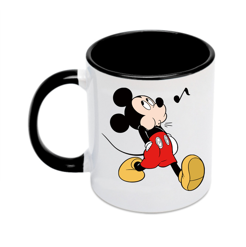 （画像用） ミッキーマウス Mickey Mouse カラーマグカップ