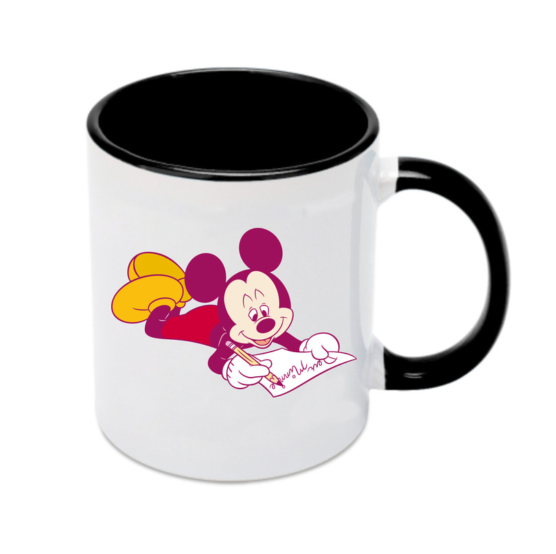 （画像用） ミッキーマウス Mickey Mouse カラーマグカップ