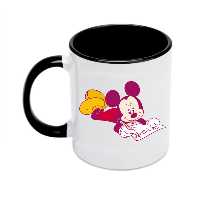 ミッキーマウス Mickey Mouse カラーマグカップ