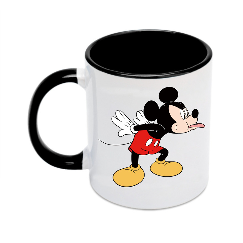 ミッキーマウス Mickey Mouse カラーマグカップ