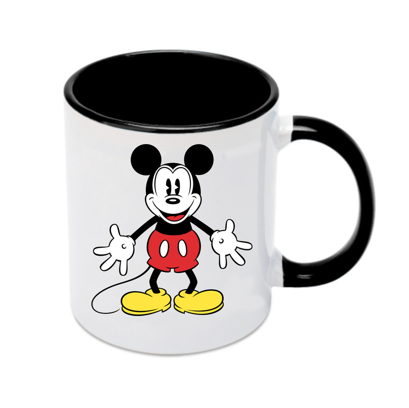 （画像用） ミッキーマウス Mickey Mouse カラーマグカップ