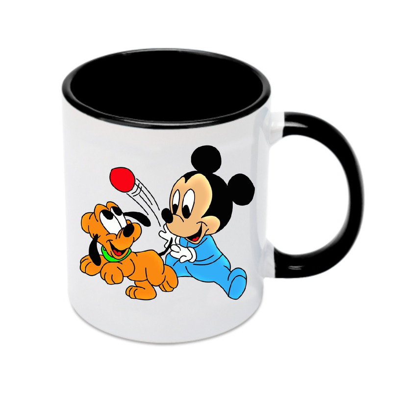 ミッキーマウス Mickey Mouse カラーマグカップ