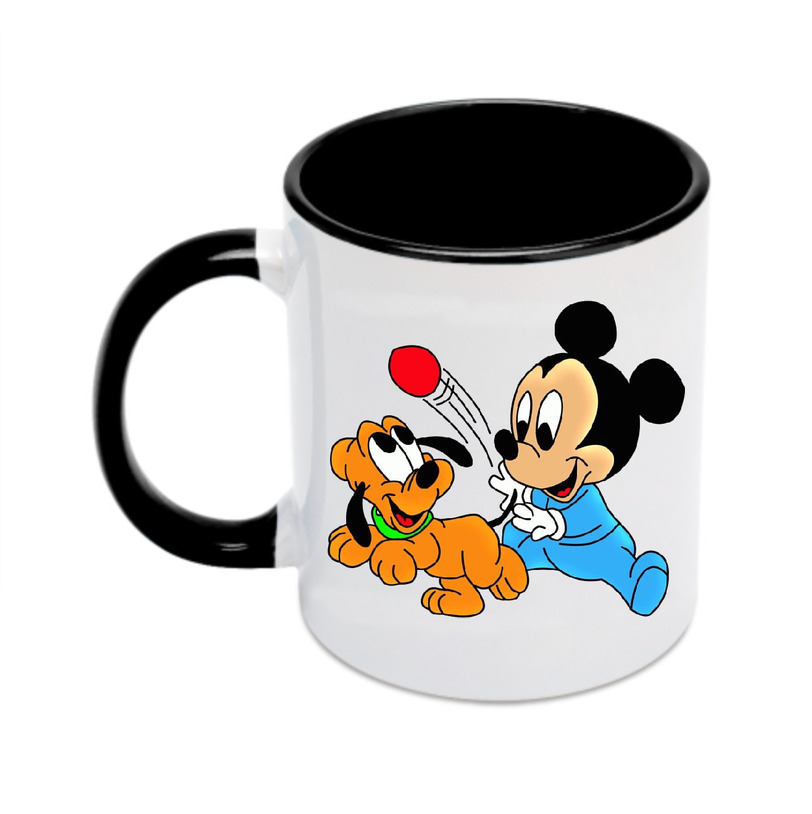 ミッキーマウス Mickey Mouse カラーマグカップ