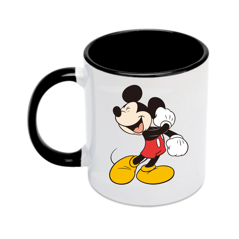 （画像用） ミッキーマウス Mickey Mouse カラーマグカップ