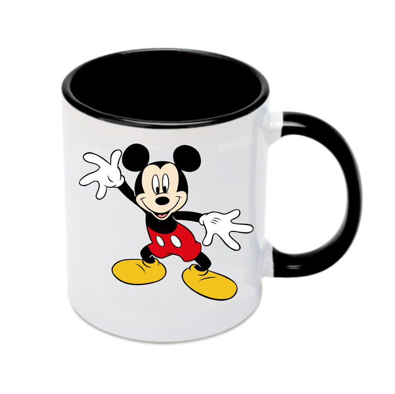 ミッキーマウス Mickey Mouse カラーマグカップ