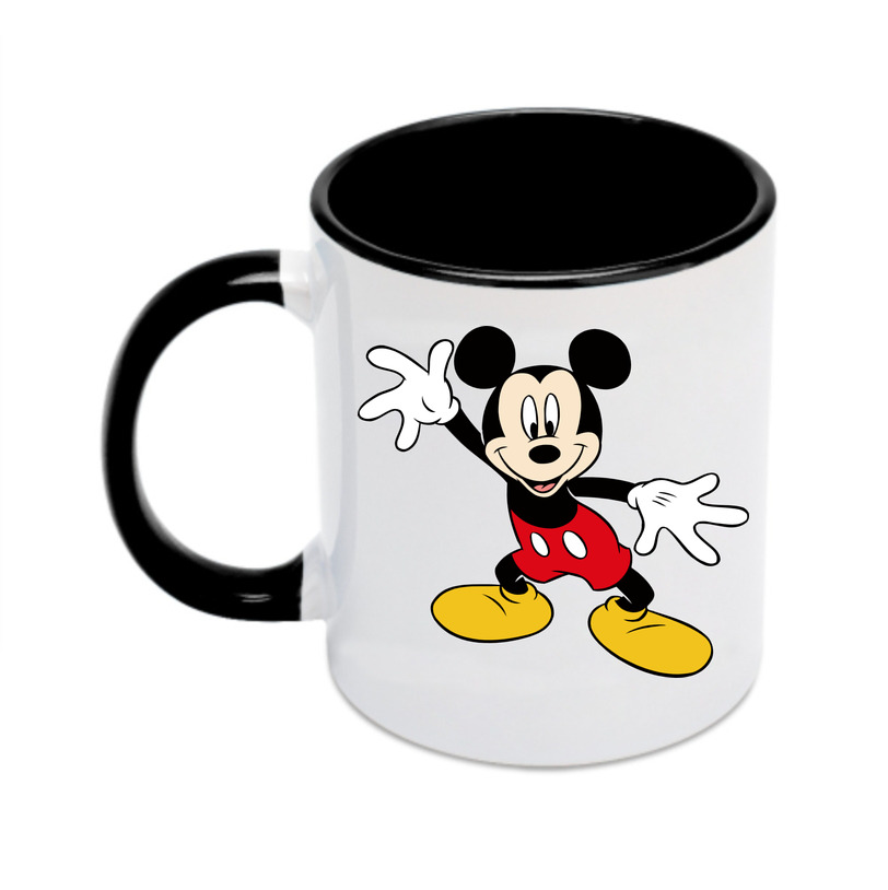 ミッキーマウス Mickey Mouse カラーマグカップ