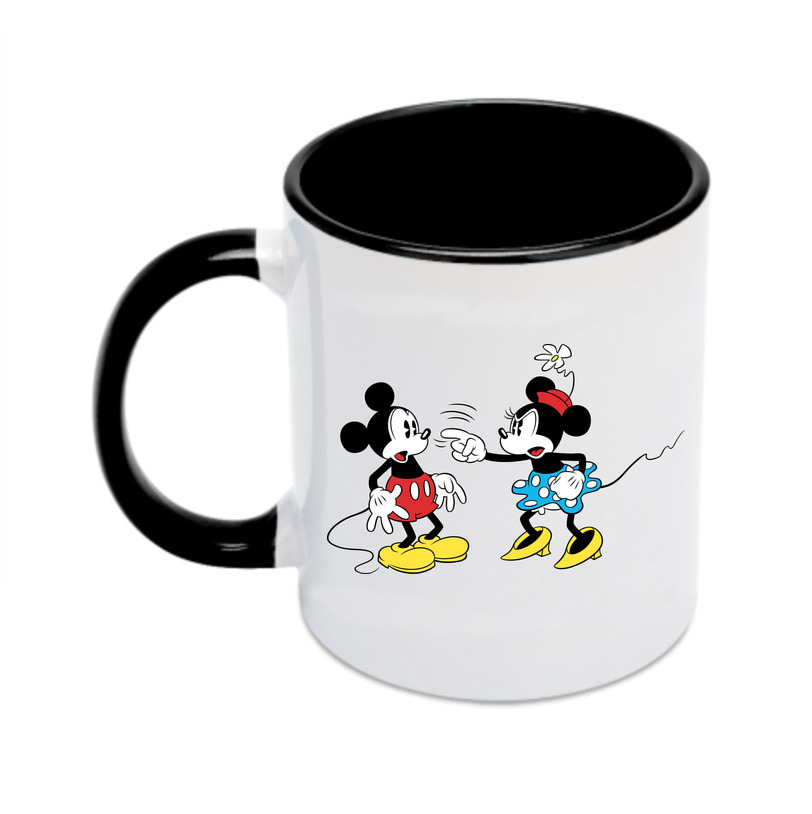 （画像用） ミッキーマウス Mickey Mouse カラーマグカップ