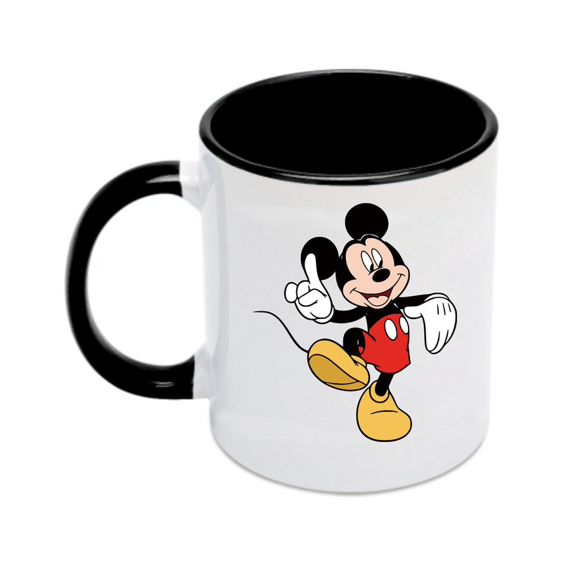 （画像用） ミッキーマウス Mickey Mouse カラーマグカップ