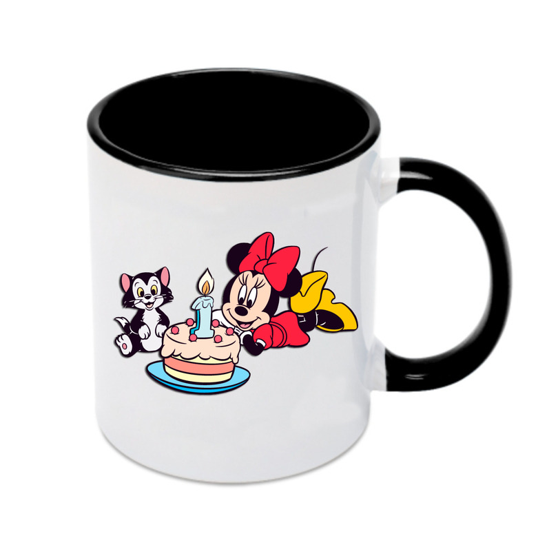 ミッキーマウス Mickey Mouse カラーマグカップ